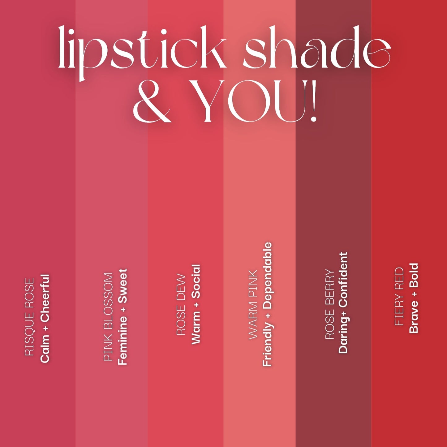 M Makeup Lipstick Set